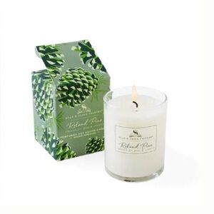 Roland Pine Votive Christmas Candle Siberian Fir, Pine and Cilantro Soy Holidays
